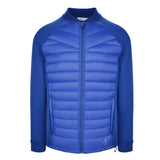Men's Thinsulate Hybrid Long Sleeve Jacket, Blue. Front view.