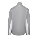 Men's 50 Denier, 180g Polyester Rain Jacket, Gray Back View