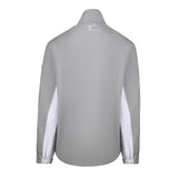 Men's 50 Denier, 180g Polyester Rain Jacket, Gray Back View