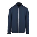 Men's 50 Denier, 180g Polyester Rain Jacket, Navy Front View