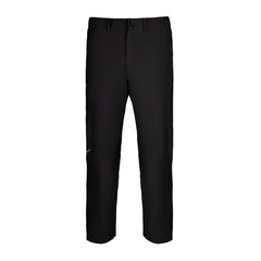 Men's 50 Denier, 180g Polyester Rain Pants, Black, Front View
