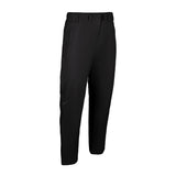 Men's 50 Denier, 180g Polyester Rain Pants, Black, 45 Degree Right View