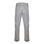 Men's 50 Denier, 180g Polyester Rain Pants, Gray, Back View