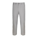 Men's 50 Denier, 180g Polyester Rain Pants, Gray, Front View