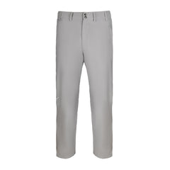 Men's 50 Denier, 180g Polyester Rain Pants, Gray, Front View