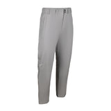 Men's 50 Denier, 180g Polyester Rain Pants, Gray, 45 Degree Right View