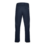Men's 50 Denier, 180g Polyester Rain Pants, Navy, Back View