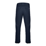 Men's 50 Denier, 180g Polyester Rain Pants, Navy, Back View