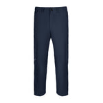 Men's 50 Denier, 180g Polyester Rain Pants, Navy, Front View