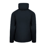 Men's Sport, Lightweight Rain Jacket with Hood, Navy. Back view.