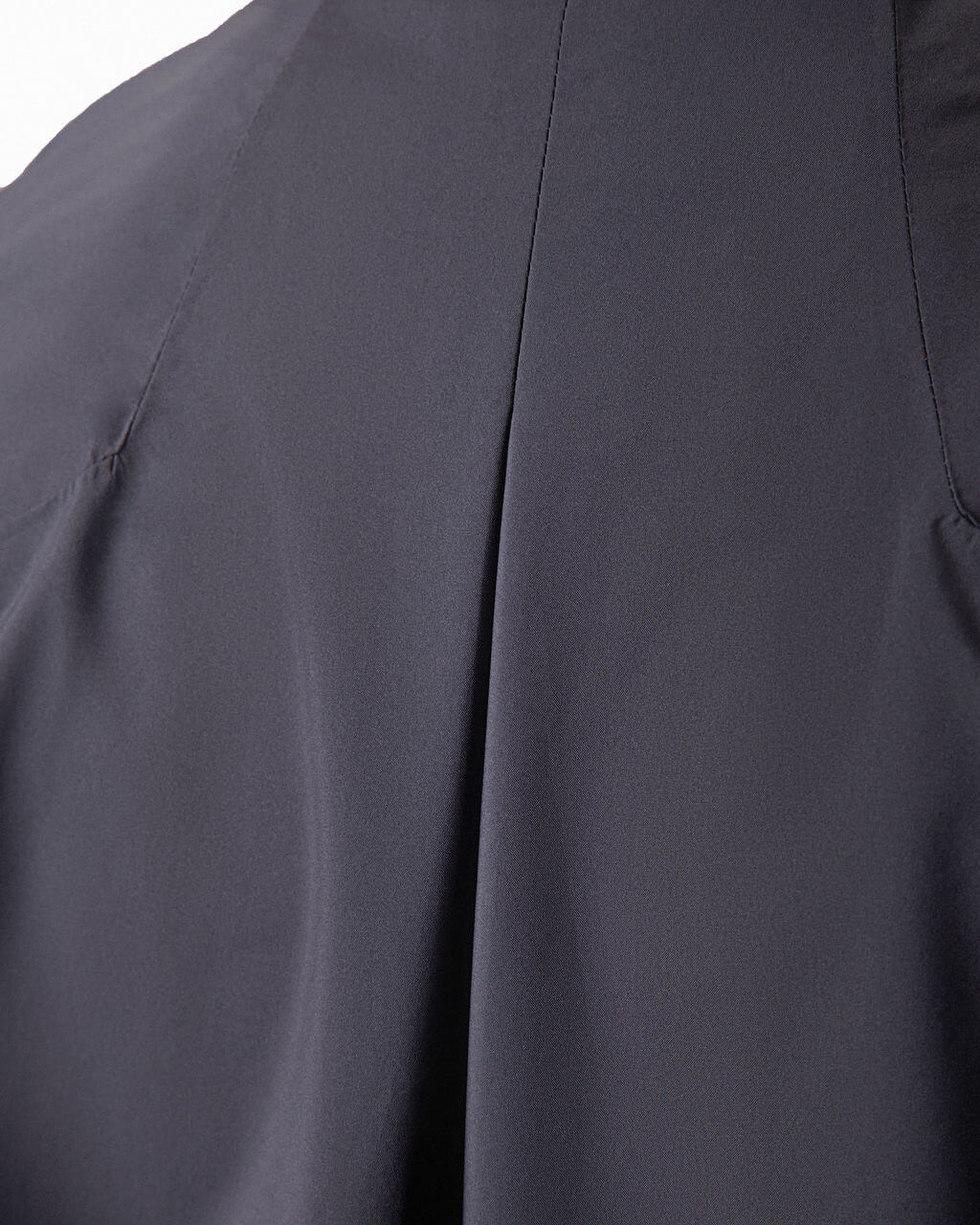 Close-up of a dark gray fabric texture