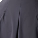 Close-up of a dark gray fabric texture