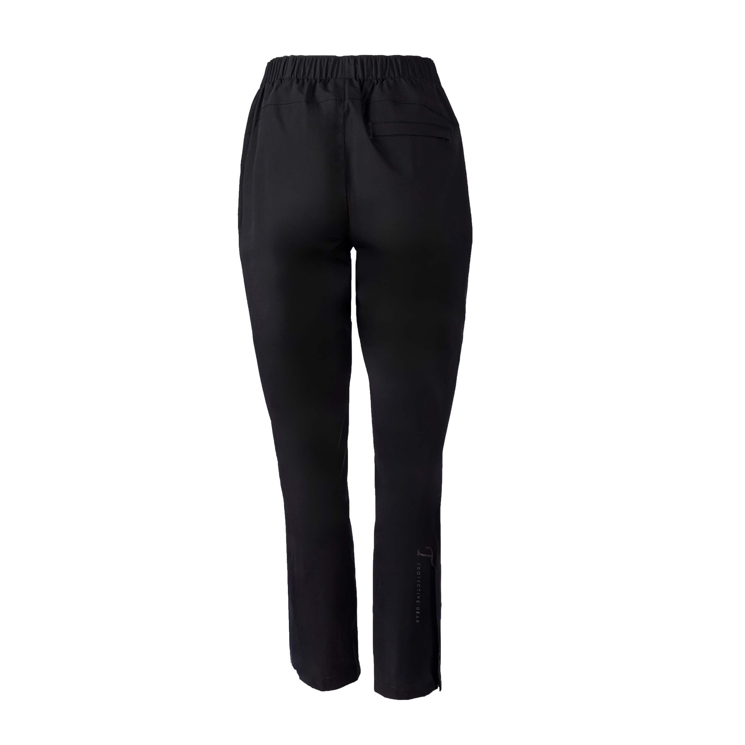 Black pants on a white background